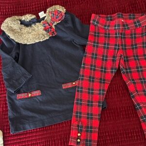 Janie and Jack Girl’s 3T Outfit